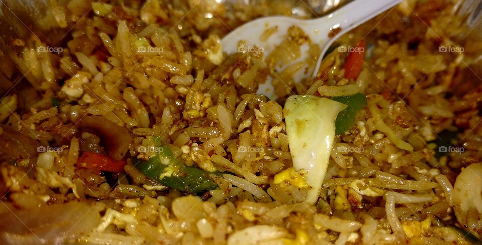 SPICY  VEGETABLE FRIED RISE