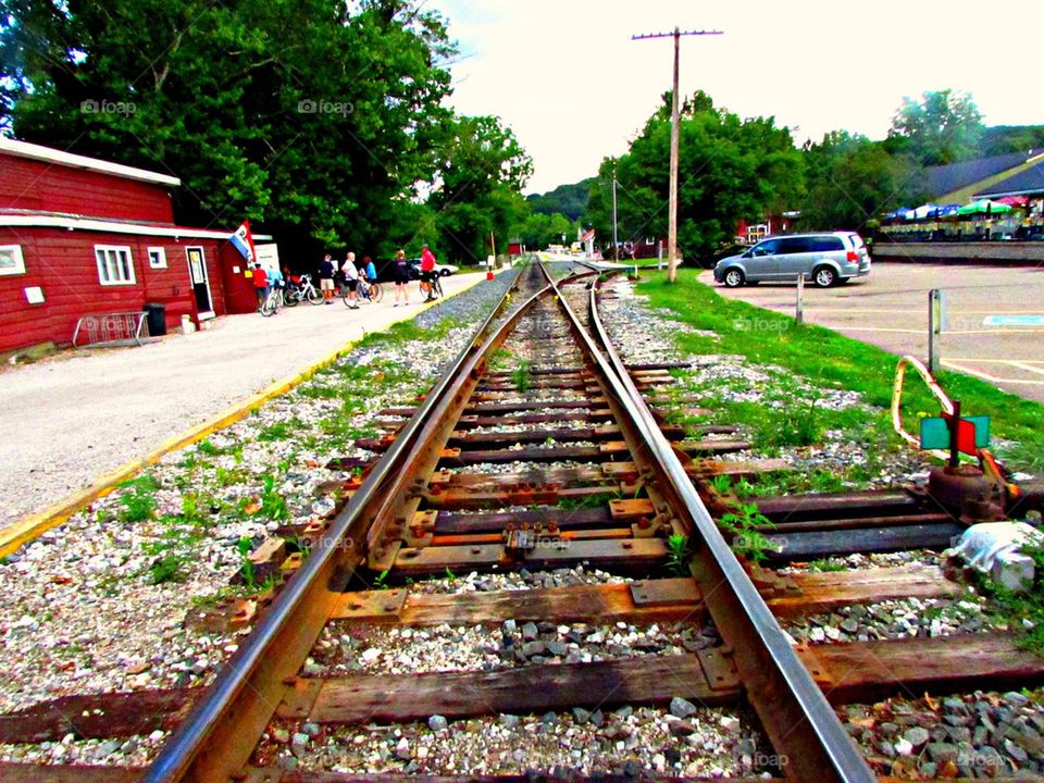 Cuyahoga National Park Train Tracks