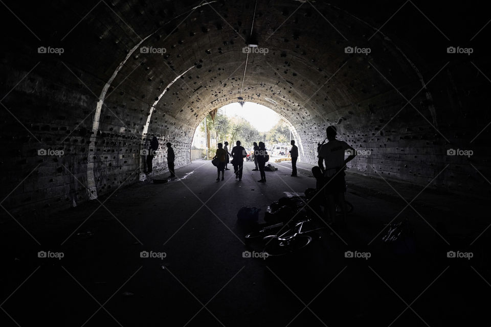 Tunnel Silhouettes 