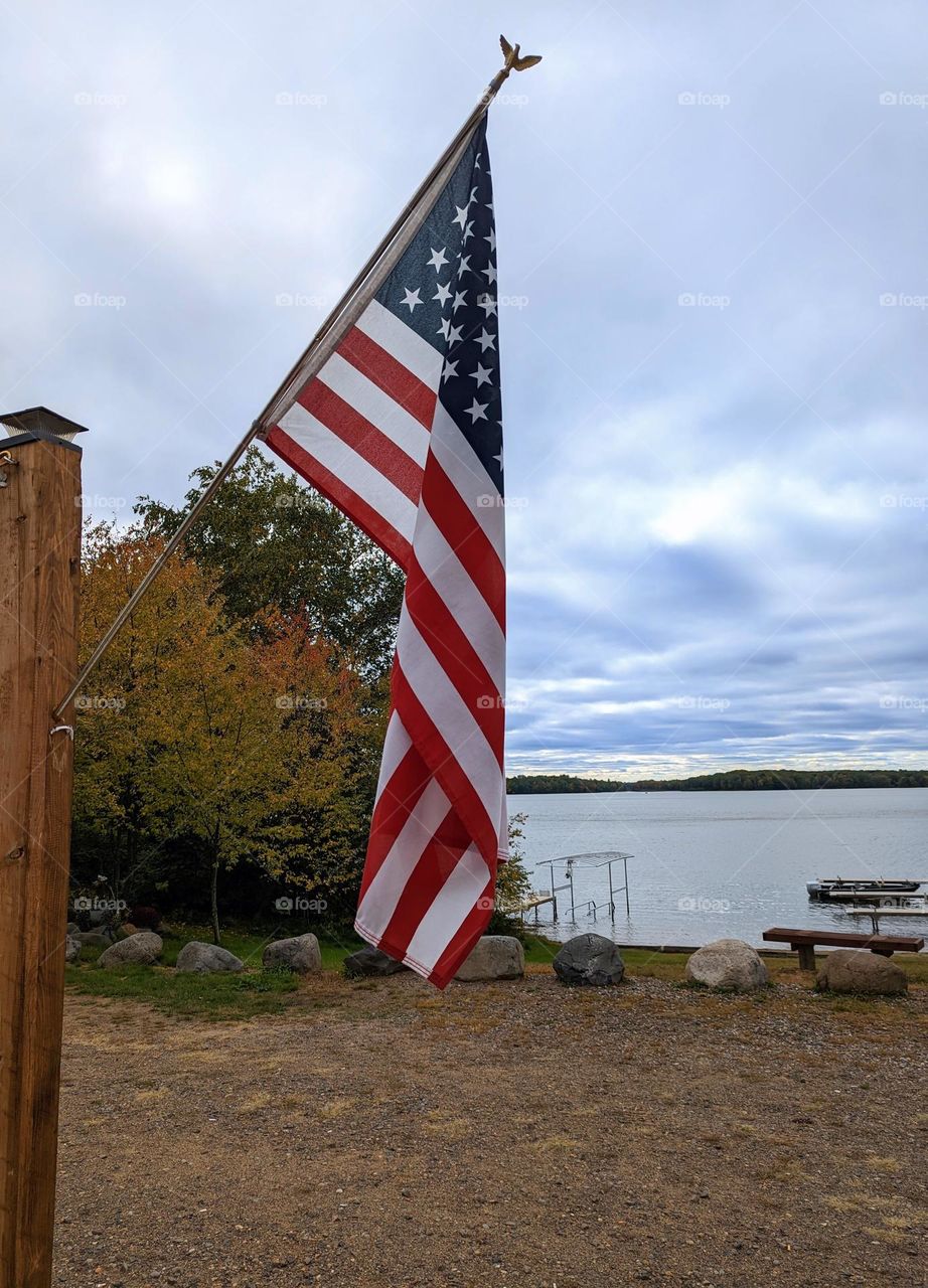 Independence day U.S. flag