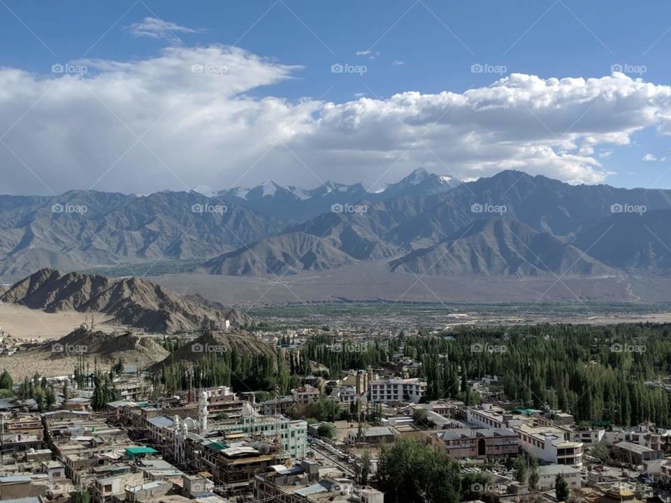 #ladakh#ancient#old#mountain view#cloudy#