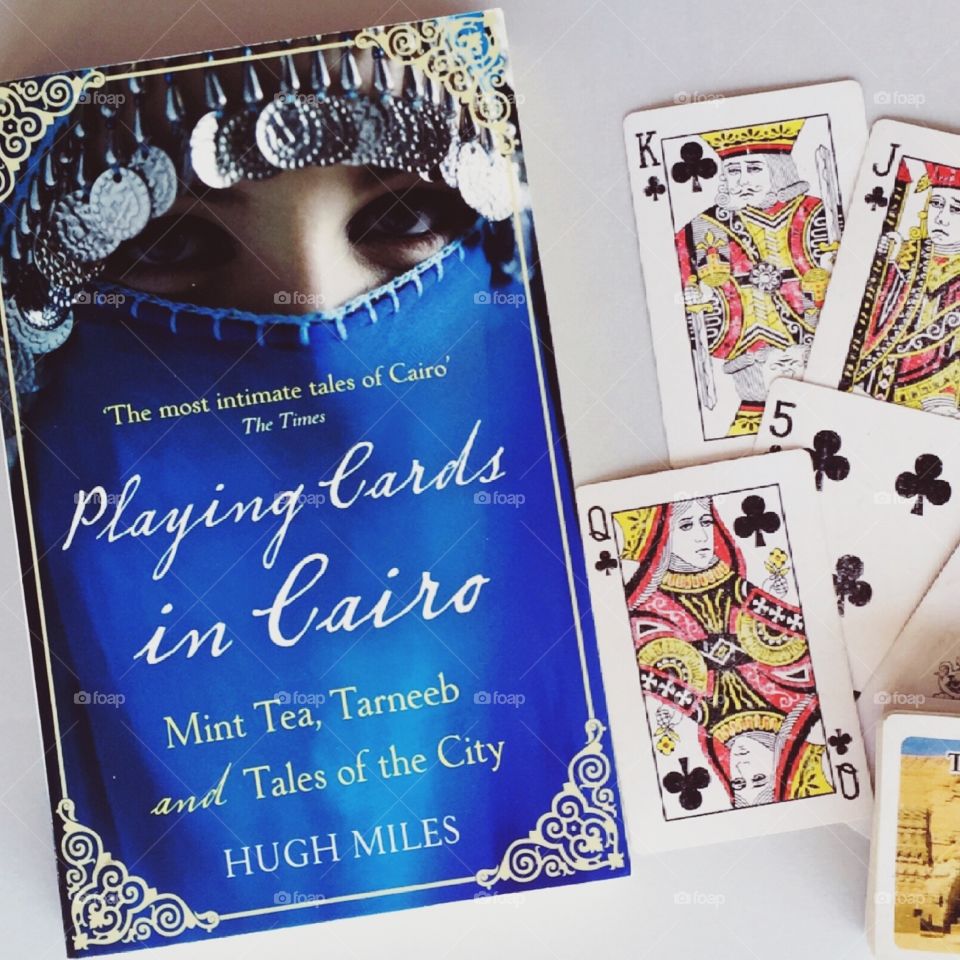 Book and Playing Cards in Cairo