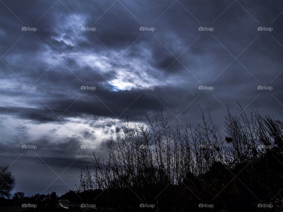 Stormy clouds