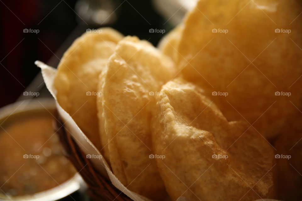 Delicious Indian puri
