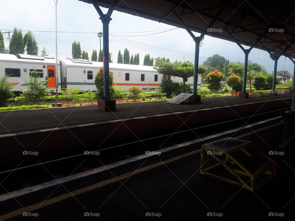 the view inside the station is very interesting