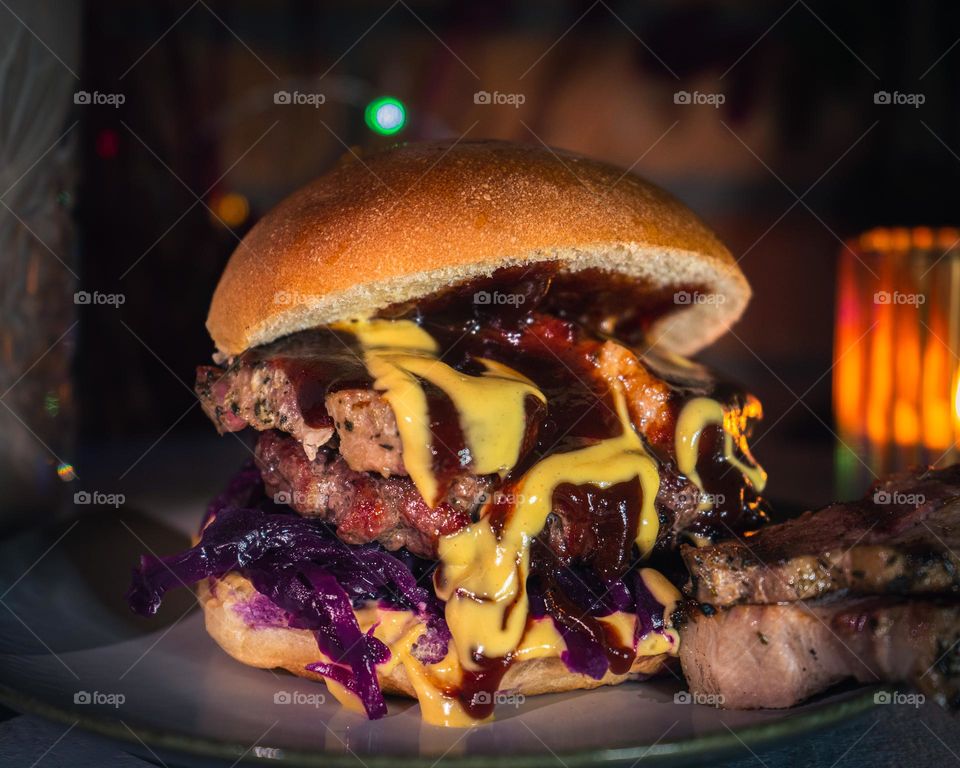 christmas burger