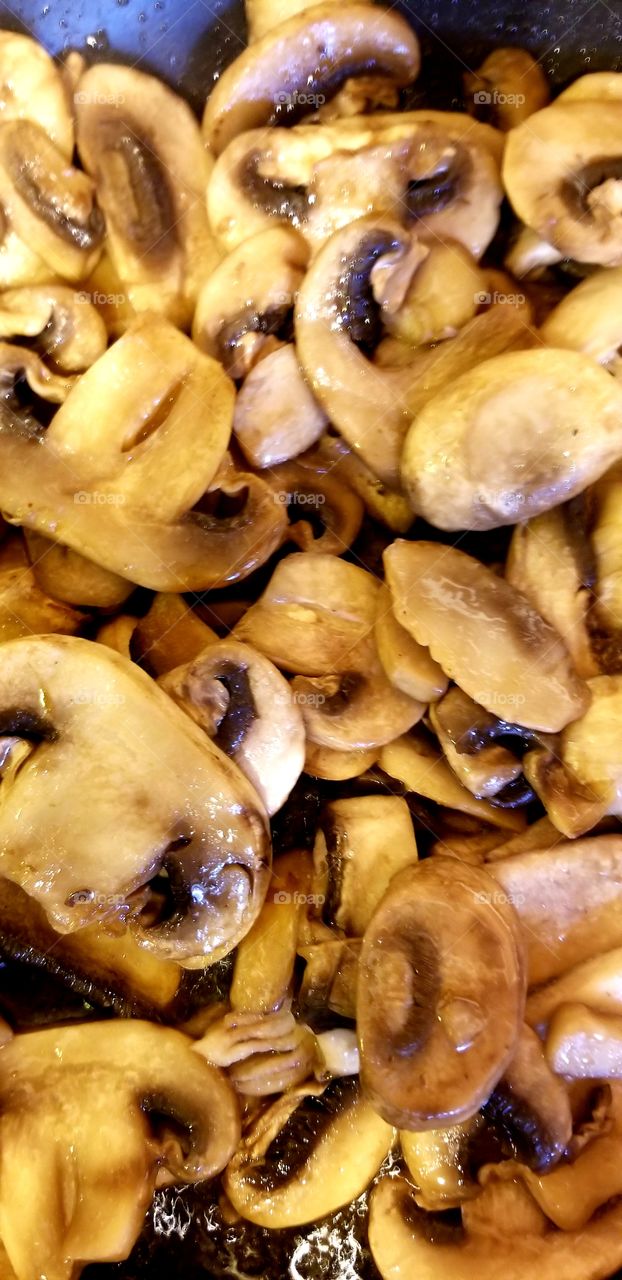 Sauteed mushrooms