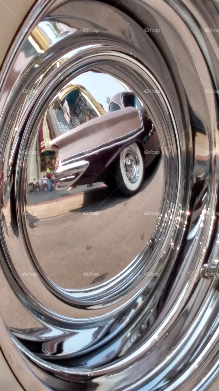 Hot Rod Reflection 57 Oldsmobile