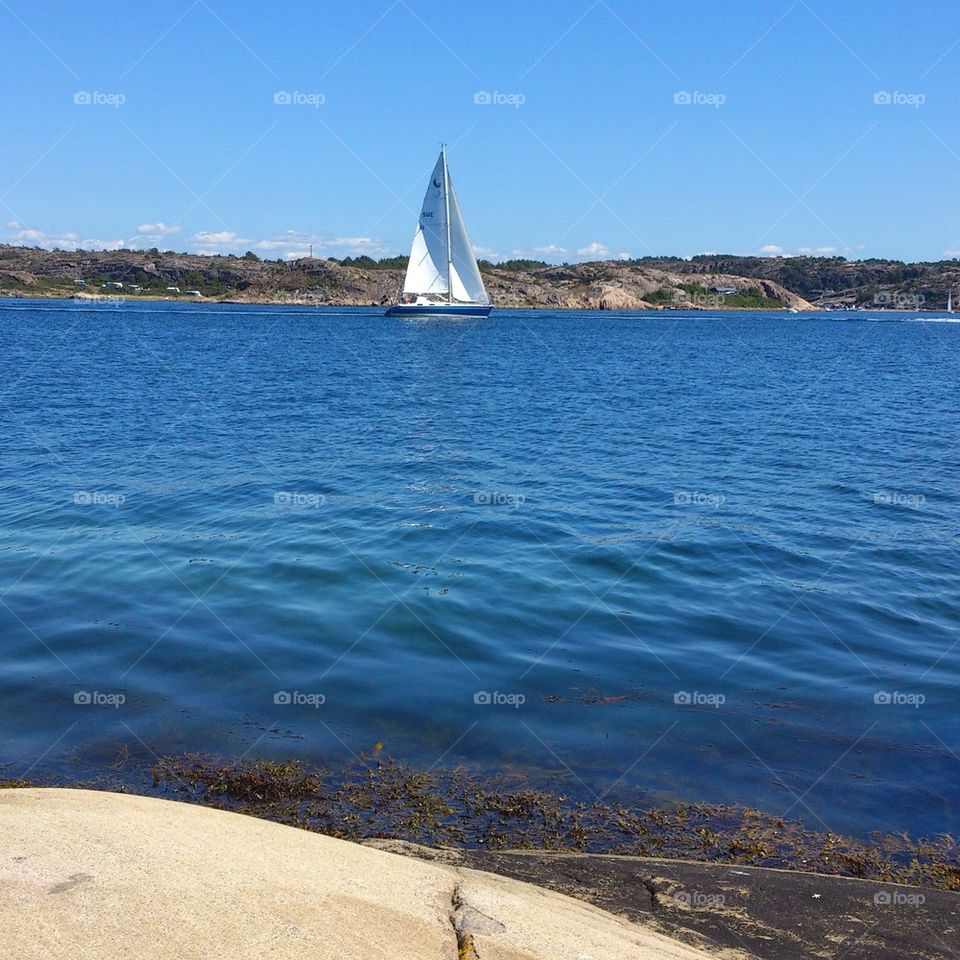 Summerholiday in the sea