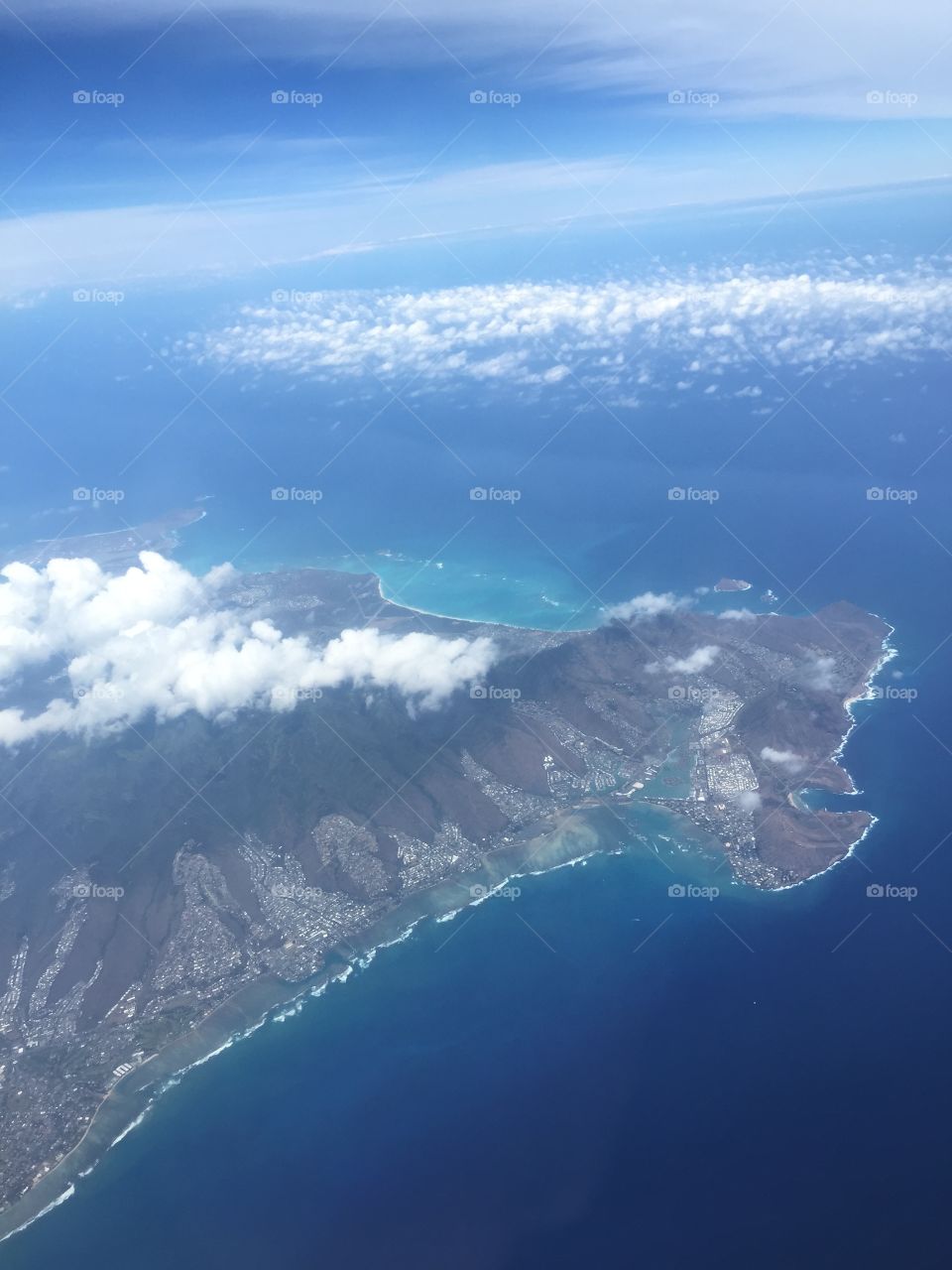 Maui from the sky