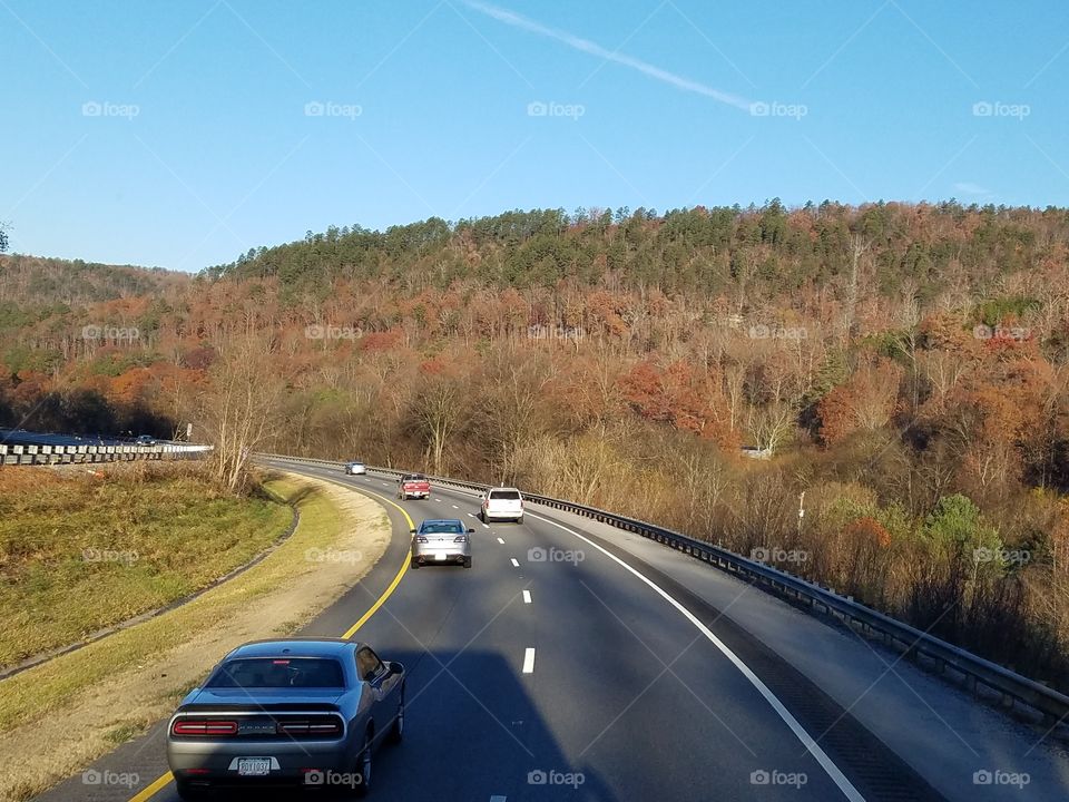 Going Places - Driving through East Tennessee in November
