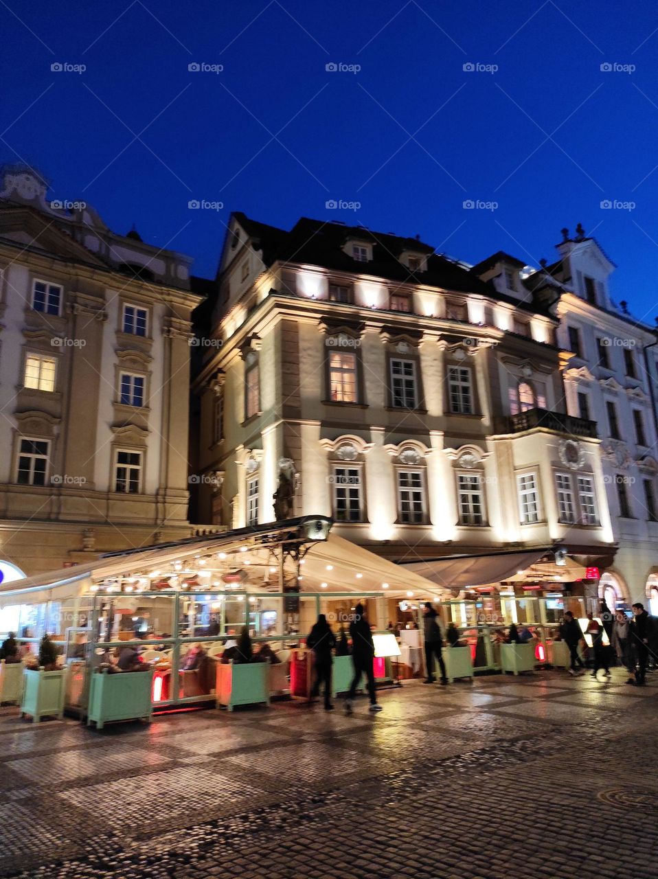 Prague, old town square