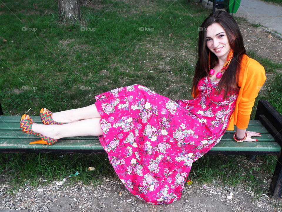 When she was really happy