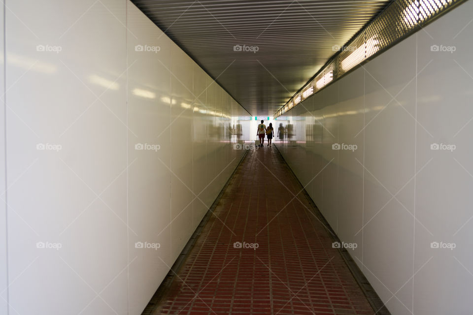 Underground walkaway