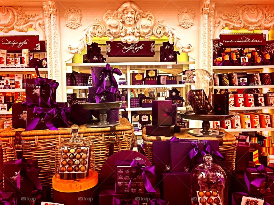 The chocolate store