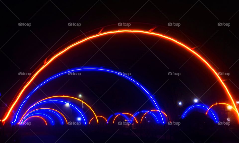 Lightings in the park