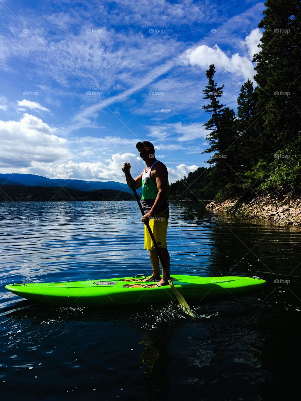 Paddle boarding 