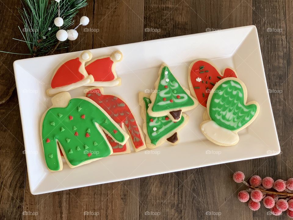 Preparing snacks for Santa 