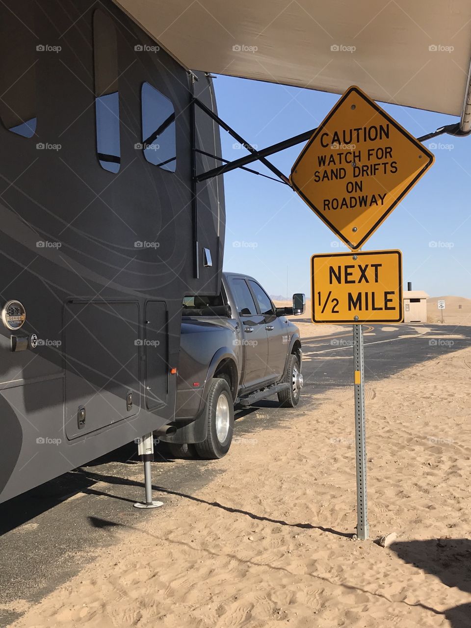 Cping at Imperial Sand Dunes - California