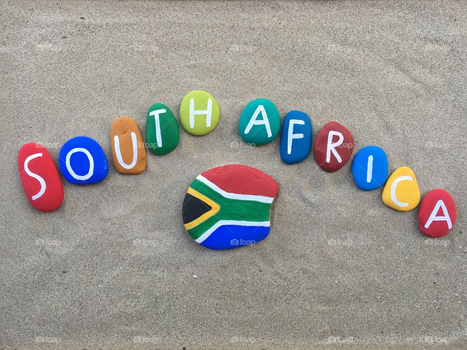 South Africa on stones 