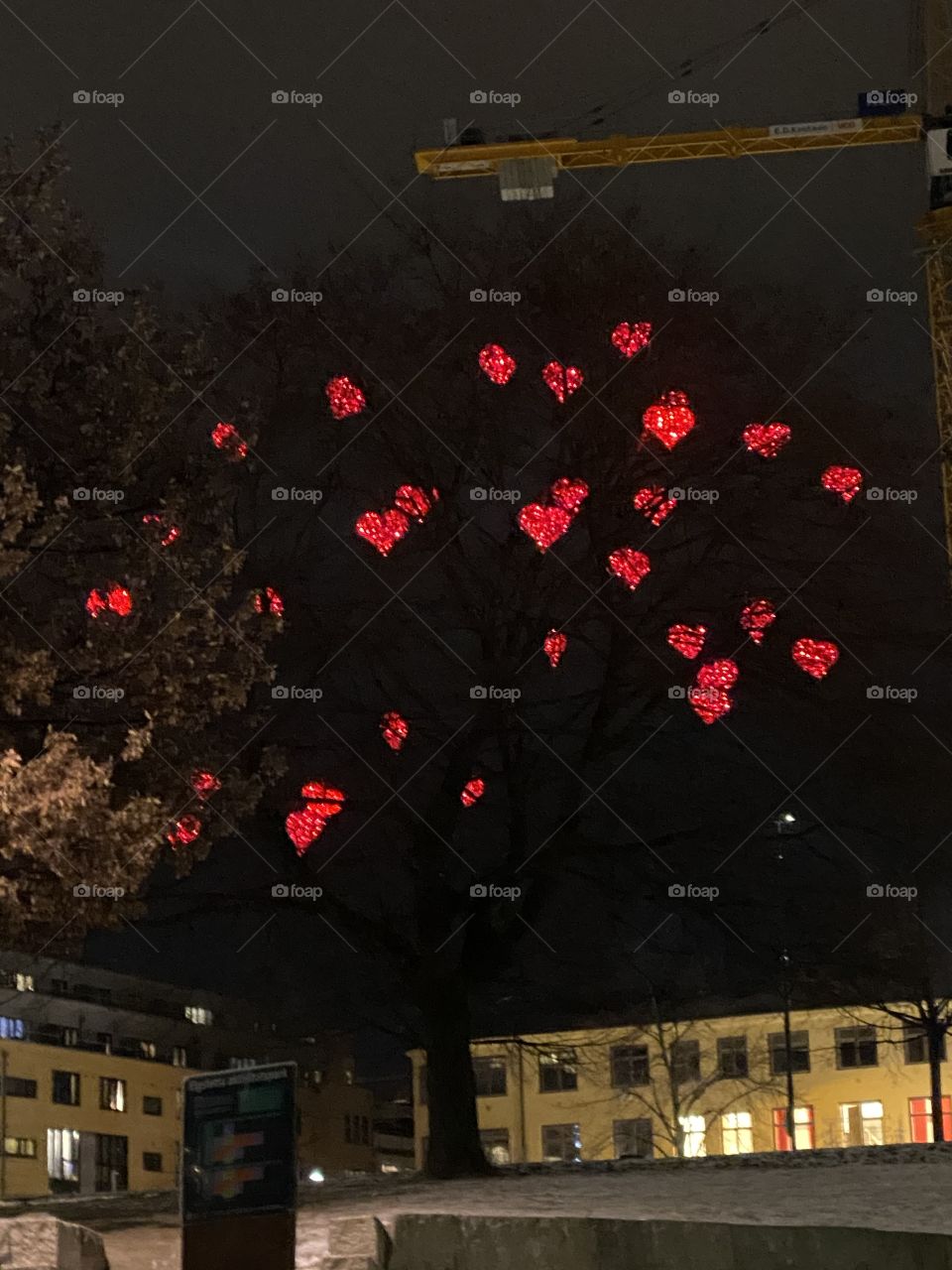 Akerselva in oslo Norway ‘some love in this terrible time’