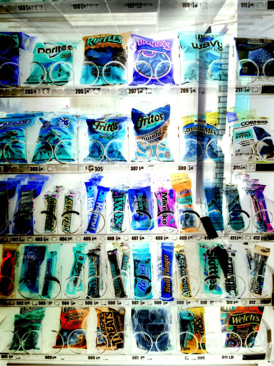 Candy and snacks vending machine