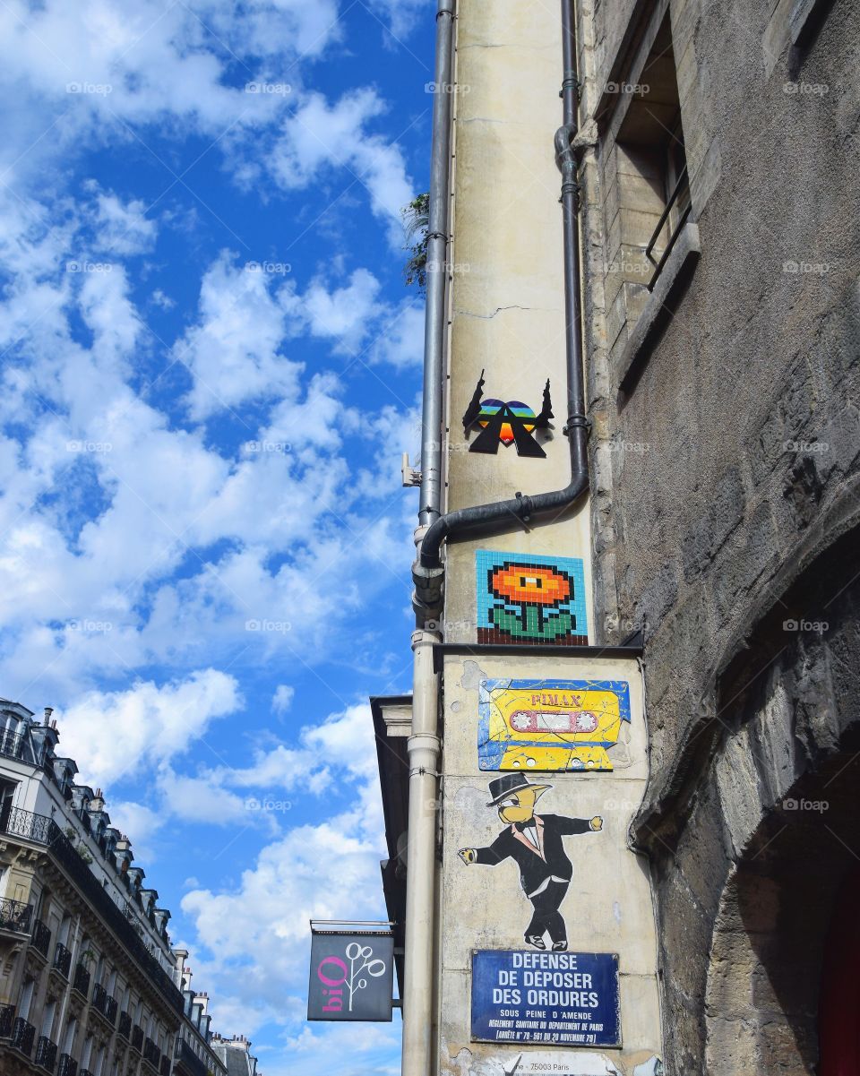 Paris streets Arts 