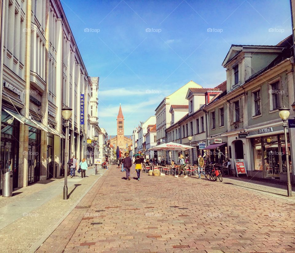 Village of Potsdam in Germany 