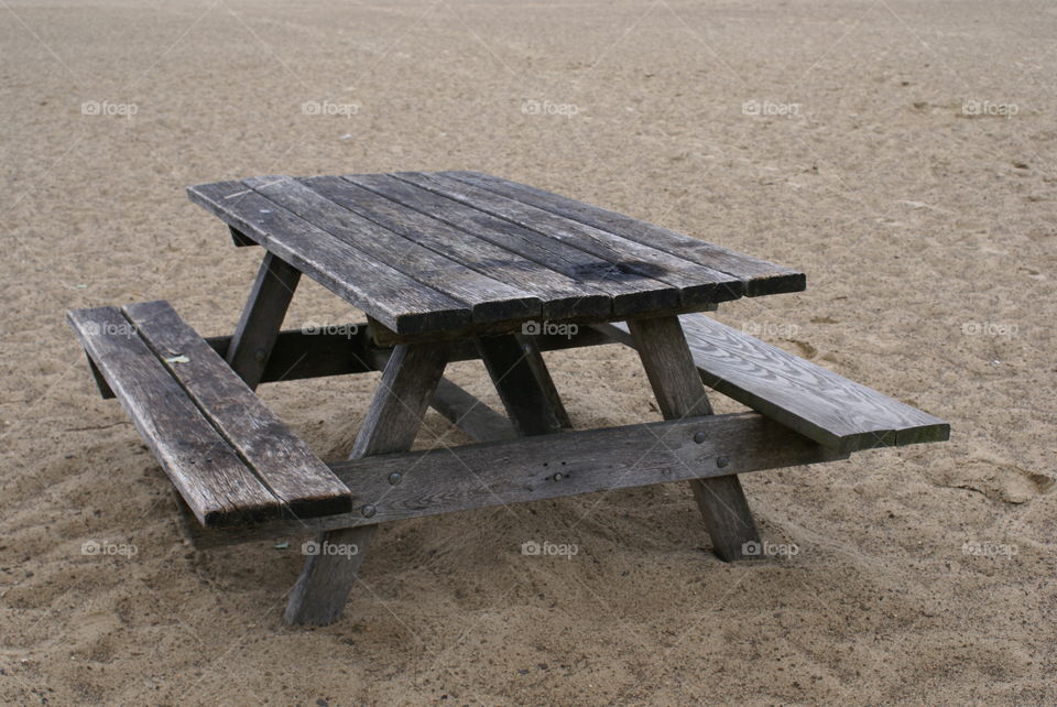 Beach Picnic Table 2