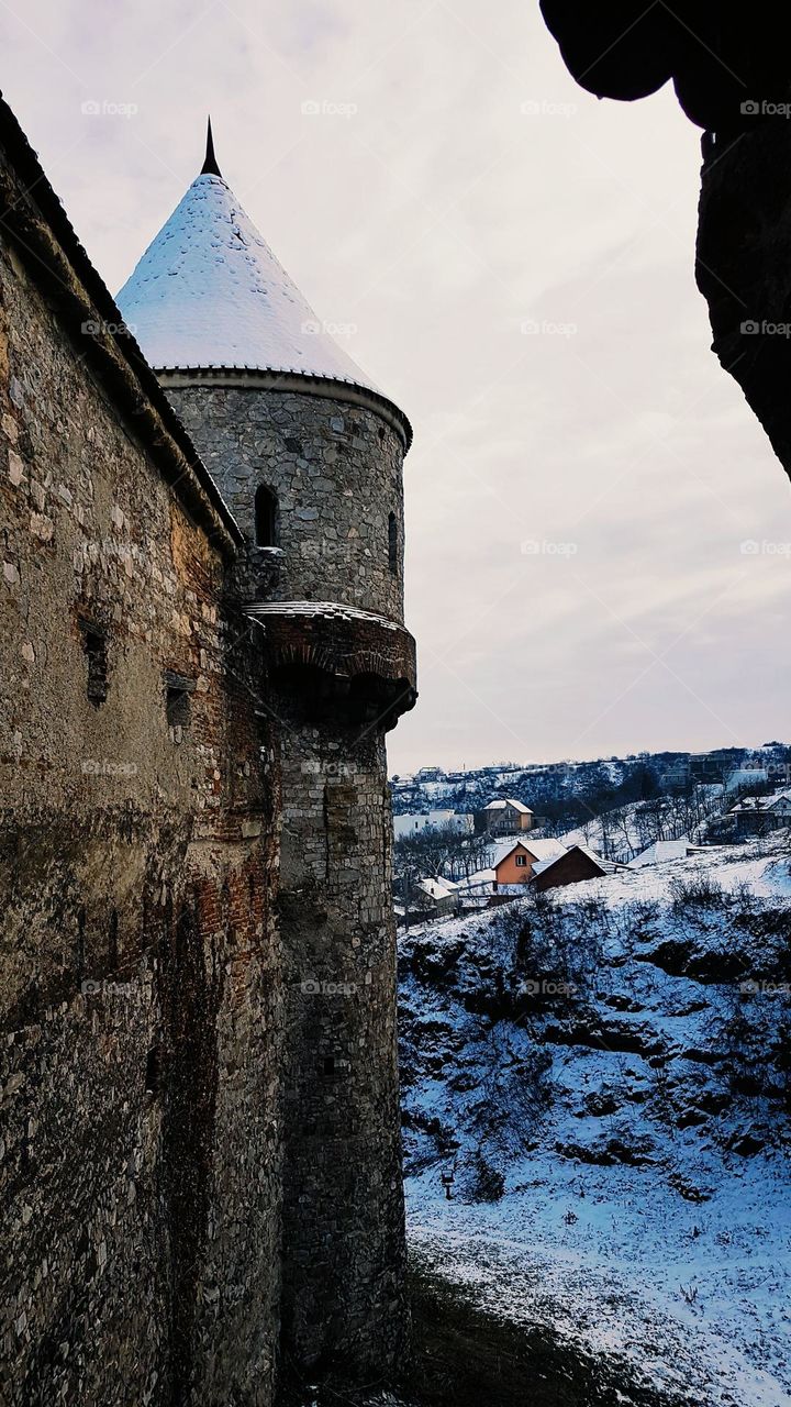 winter has come to the castle of the Corvins