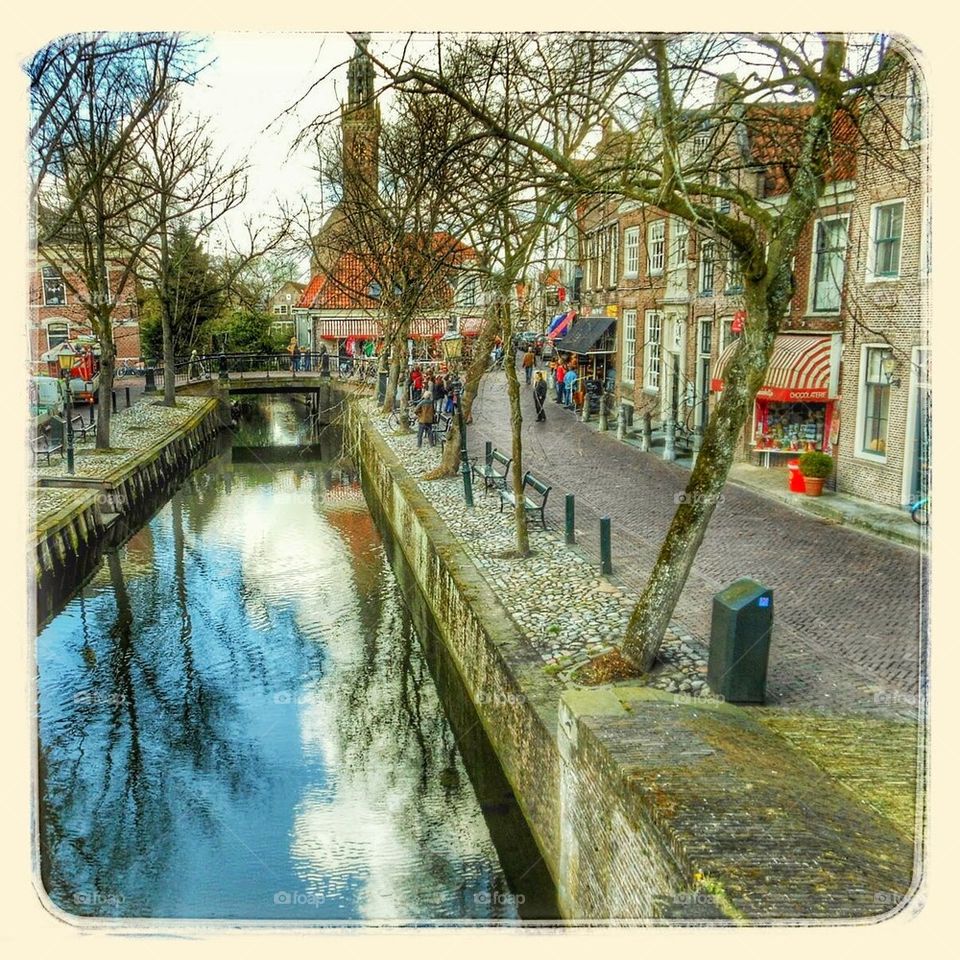 Canal in Edam 