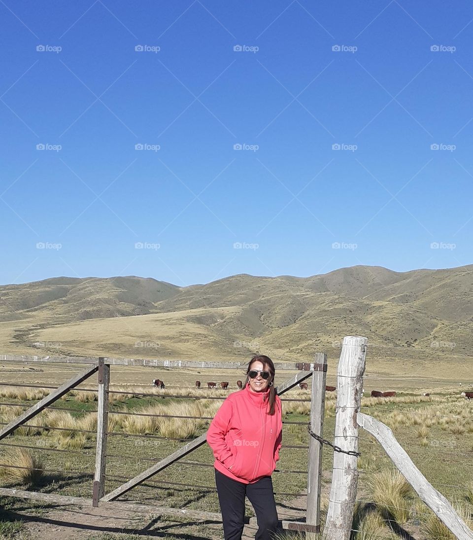 paseo en el campo