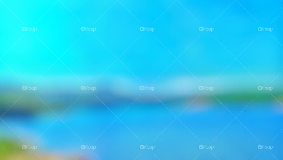 Defocused abstract background of lake