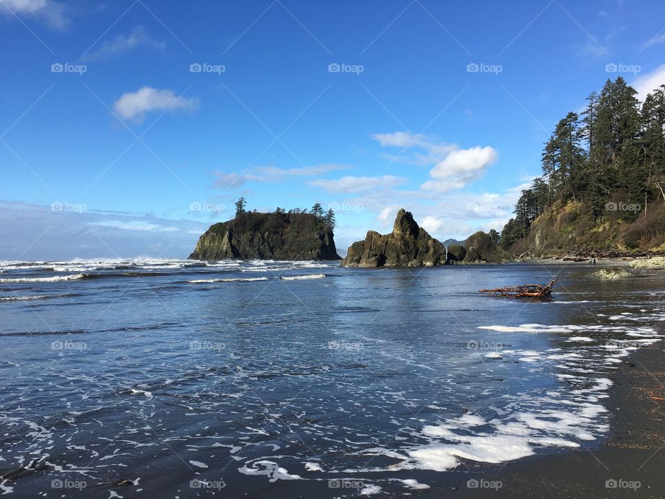Ruby Beach, Pacific Ocean, Olympic Peninsula, Washington State 