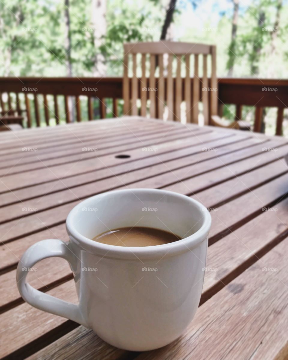 Coffee at the Cabin 