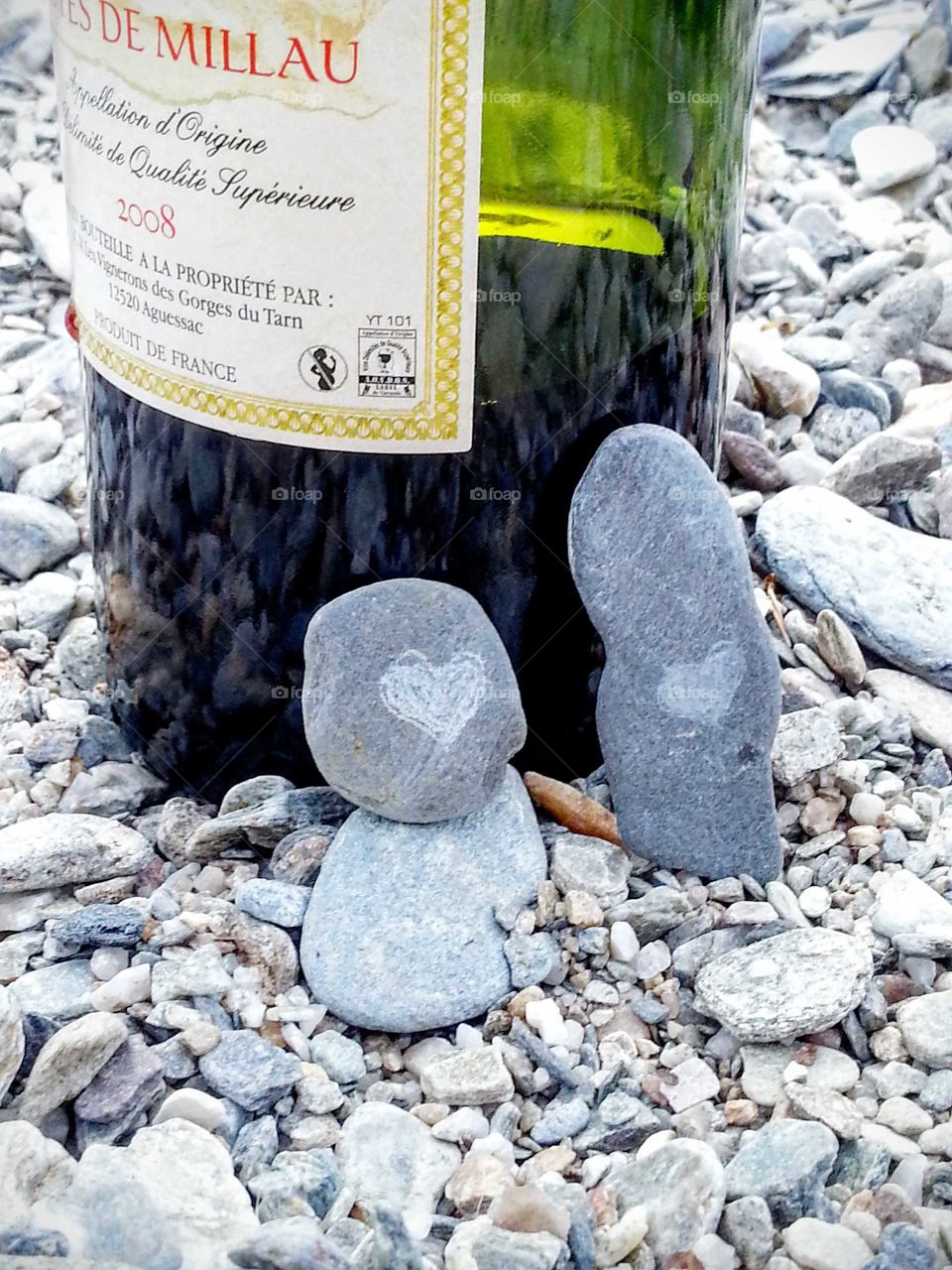 Wine, stones and love