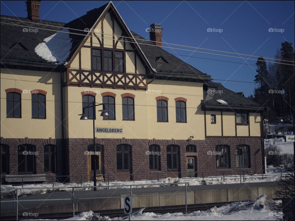 Ängelsbergs tågstation