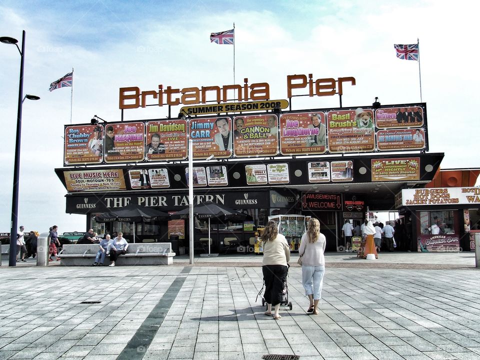 Day out at the pier.