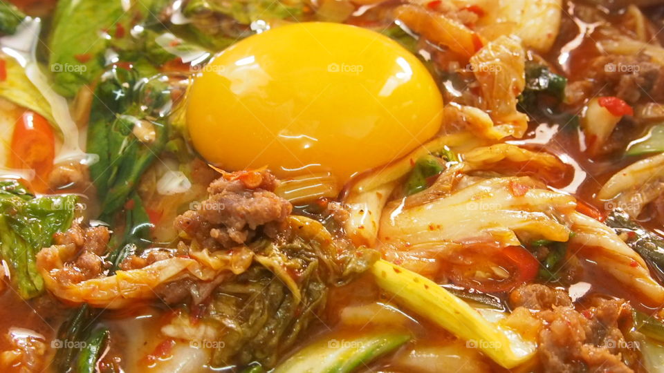 Beef kimchi