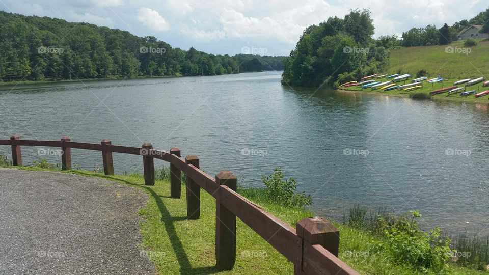 Lake view. Black Hills Park