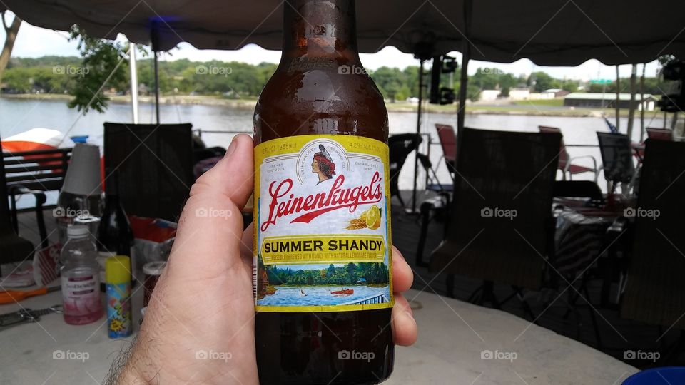 Summer Shandy on the 4th.