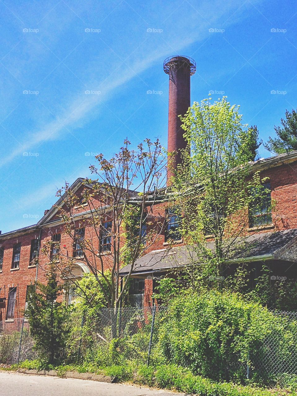 Derelict factory in Newtown, CT