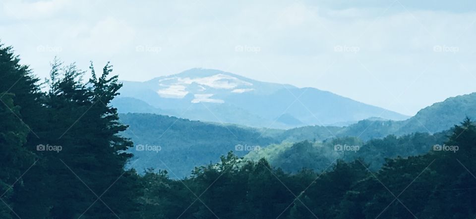 Enjoyed beautiful eye candy in the form snow laced mountains while on a road trip to Kentucky, far from the woods of South Georgia. 