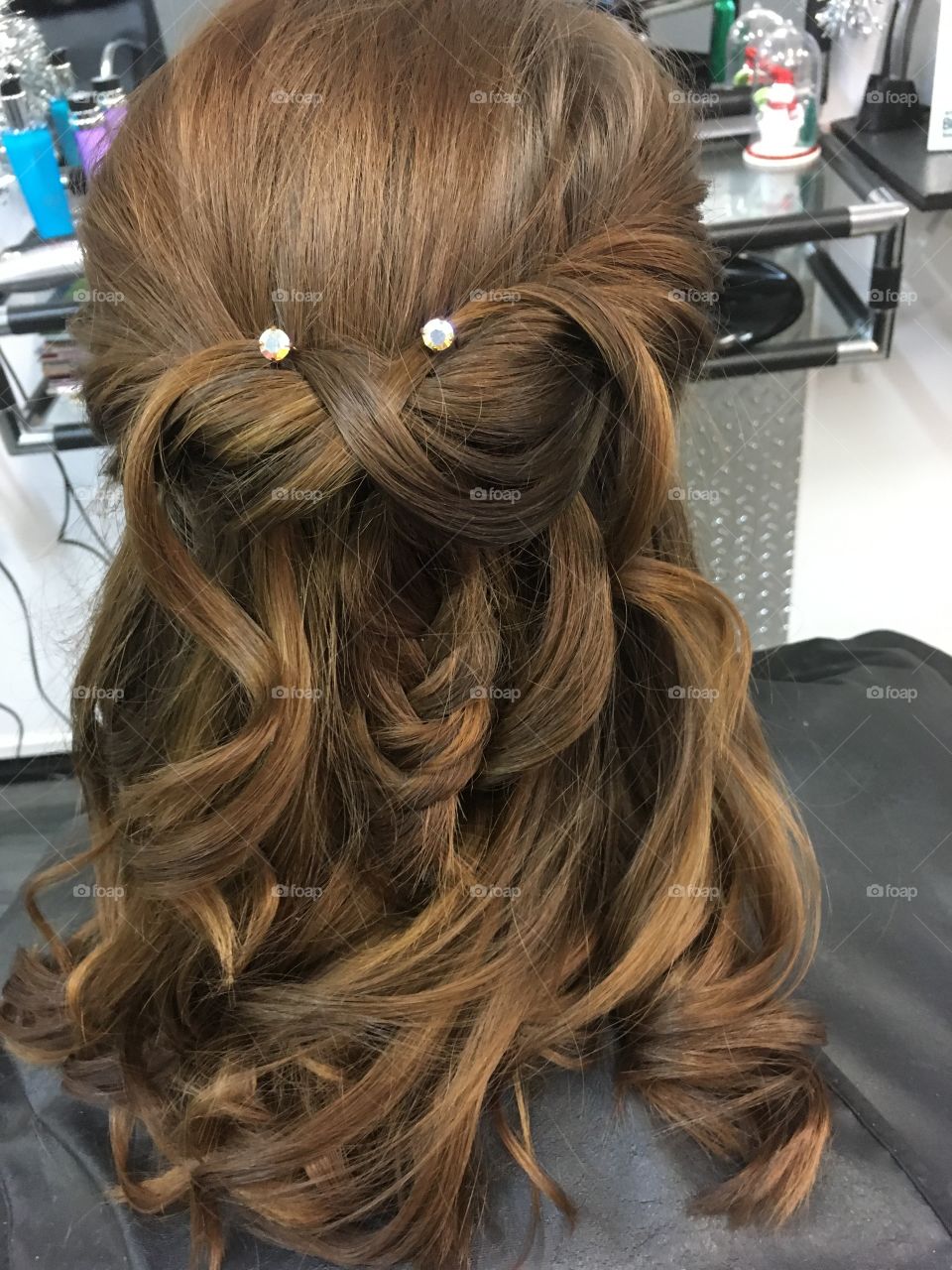 Beautiful hairstyle for my formal 