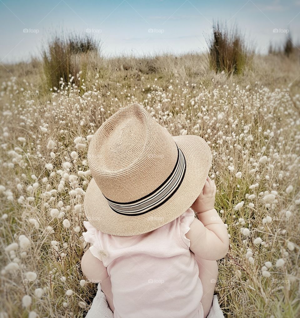 Nature, Field, Summer, Grass, Child