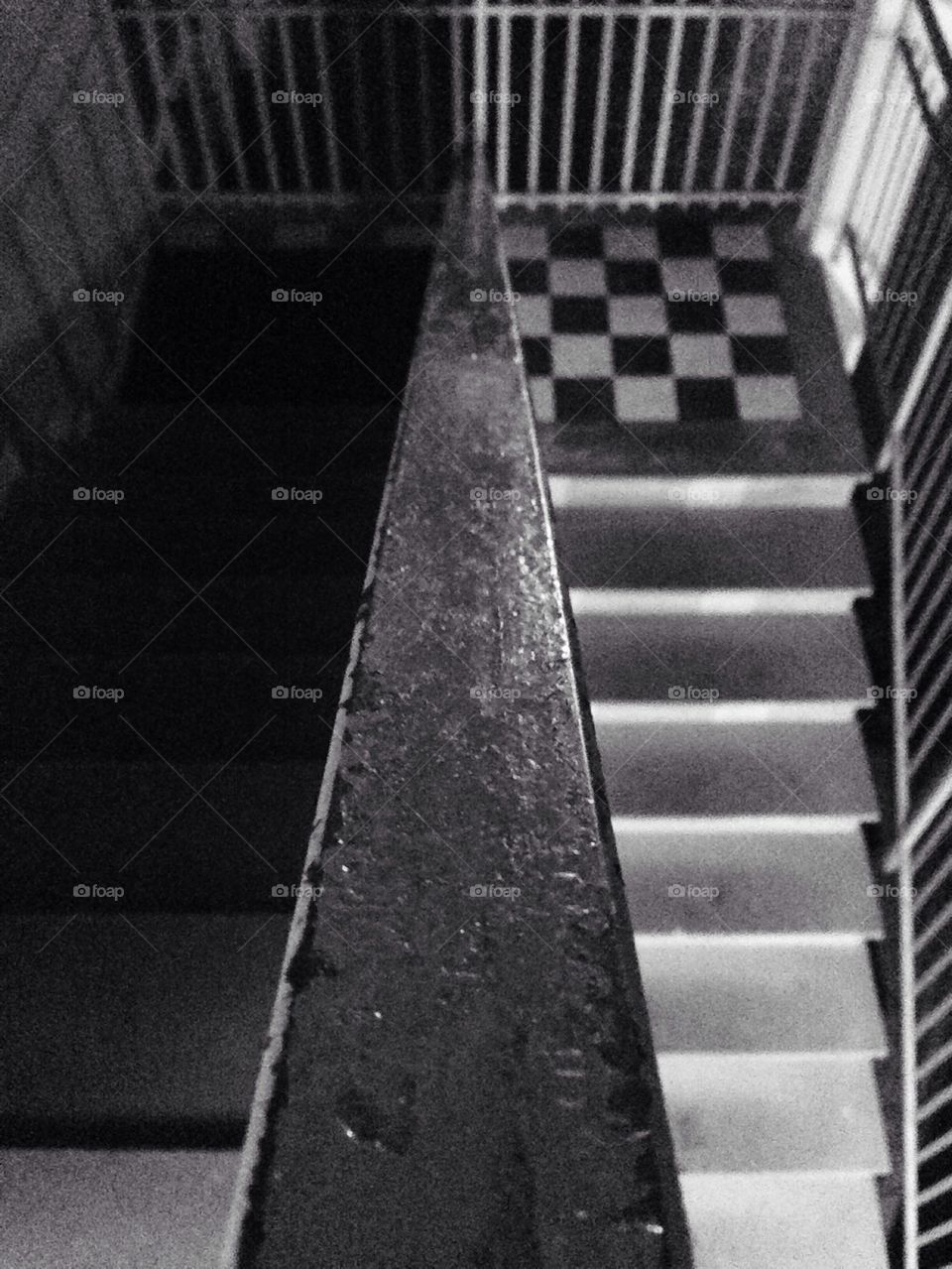 up metal handrail centre by alekime