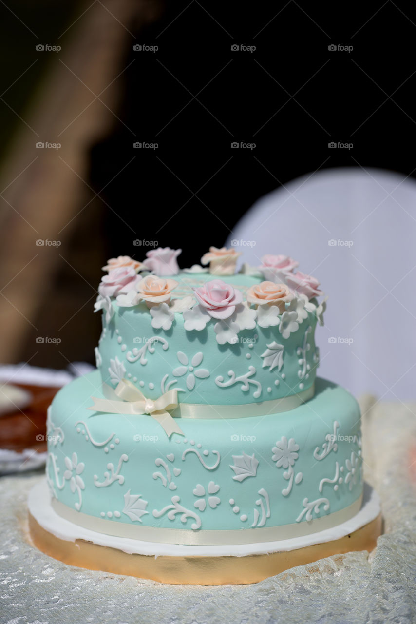 floral cake