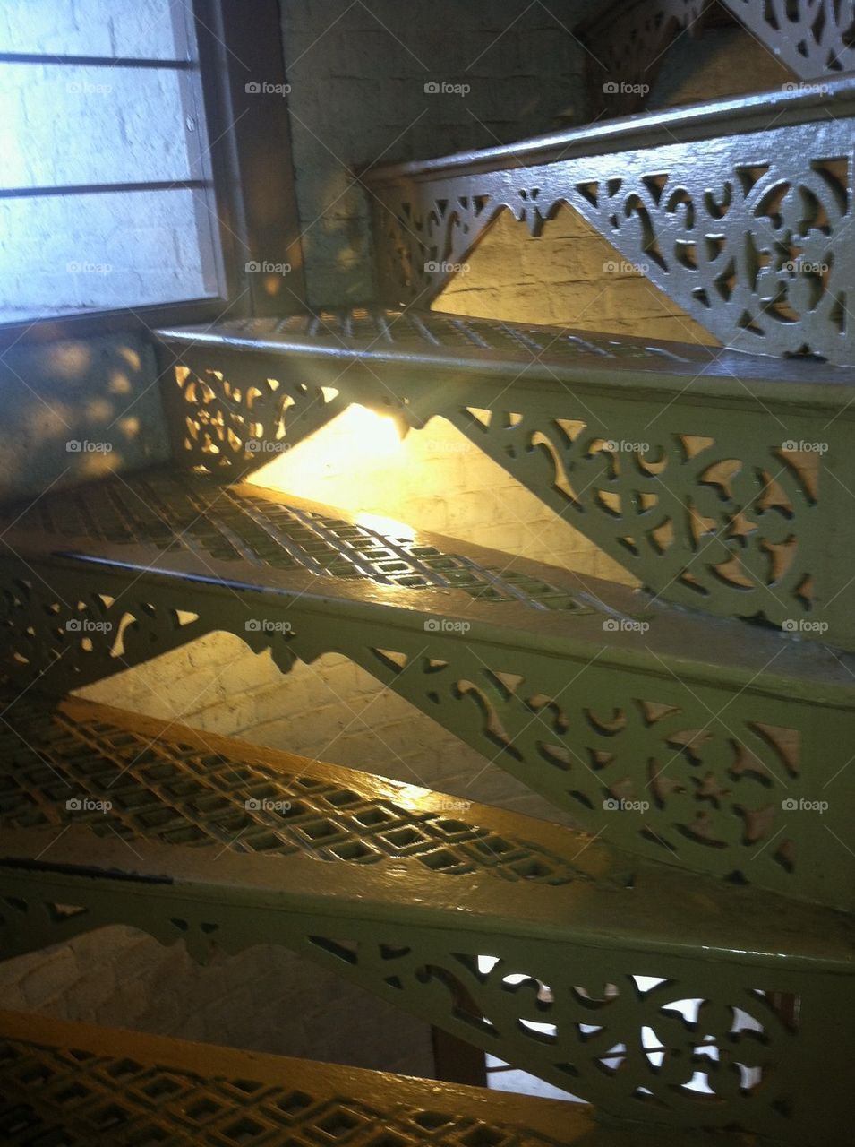 Lighthouse steps light 