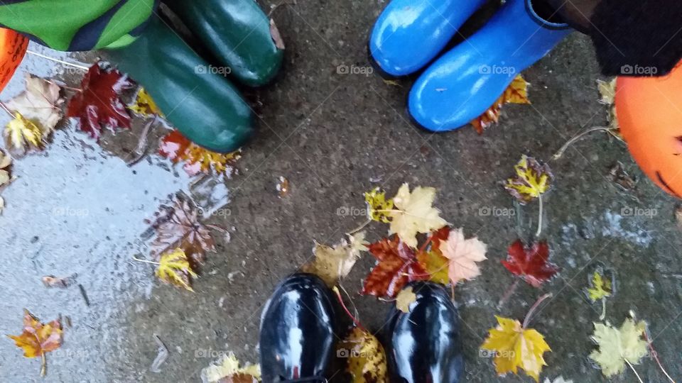 Rainy Autumn Boots