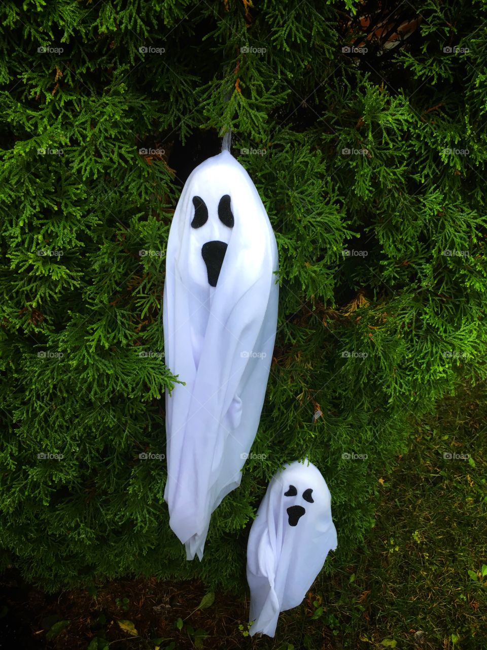 Ghost Halloween decor